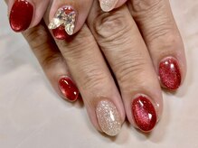 プリモ(PRIMO)/秋のマグネットネイルパラジェル