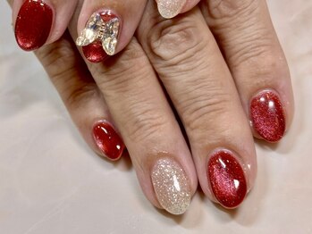 プリモ(PRIMO)/秋のマグネットネイルパラジェル