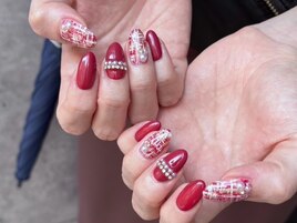 ツイードネイル