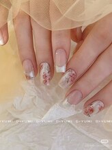 美人計ネイルサロン/水彩パラアート