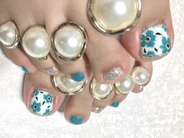 FOOT  マリメッコネイル