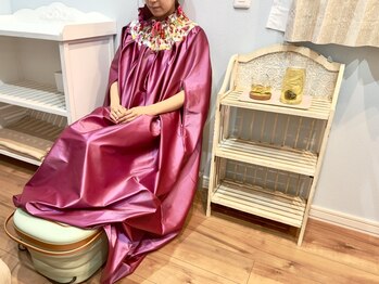 レント(Lento)の写真/≪黄土よもぎ蒸し≫で深部から温め発汗デトックス！冷え改善＆代謝UP◎女性特有のお悩みも改善！