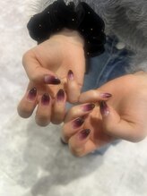 ビューティマーケット アングゥ(BEAUTY MARKET ungu)/darkcherry &nbsp;gradation