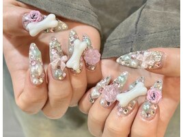 【miyuu】埋め尽くしネイル