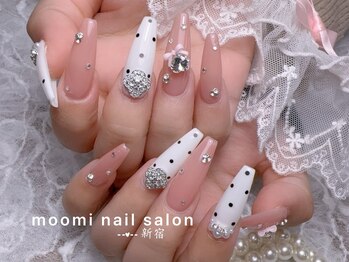 バレンタインネイル