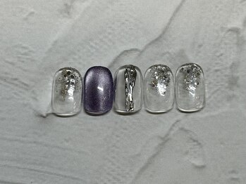 ラグネイル オキナワ コザ店(lag nail OKINAWA)/定額デザイン〔1〕クリア
