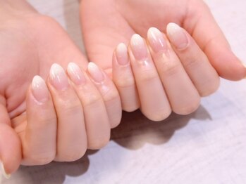 ラルネイル 大宮(Lull. nail)/*ホワイト*グラデーション*