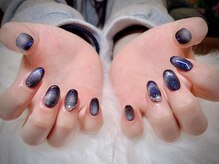 ルビーネイル 太閤通駅店(RUBY NAIL)/フリーデザイン　ジェルスカルプ