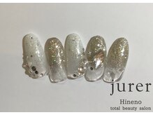 ネイルアンドアイラッシュデザインサロン ジュレ 日根野店/定額デザイン8800コース
