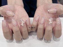 ルレーブ(LE REVE)/ガラスフレンチネイル