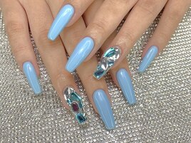 チップ長さだし10本◆2本アート