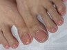 【フットネイル】夏だ☆フットワンカラー￥8360※ハンドとまつげと同時可能☆