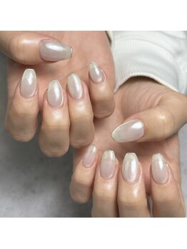 スペル オン ネイルズ(Spell on nails)の写真/大人の女性のための上品ネイル♪