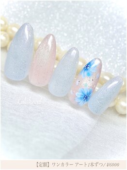 ララァネイル(Lalah Nail)/手描きフラワー