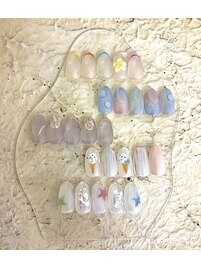 季節限定デザイン/サマーネイル