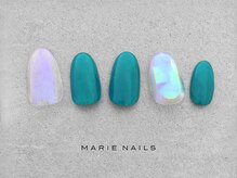マリー ネイルズ いわきラトブ店(MARIE NAILS)/定額6,600円税込 氷ネイル 0805b