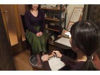 整体 マッサージサロン ディアン/カウンセリング風景