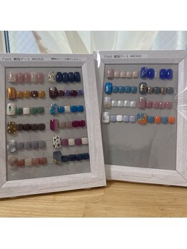 エムネイル(emu.nail)/フット定額親指2本アートコース