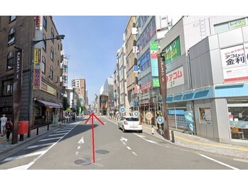 ヘイリーブロウ 溝の口店/【3】道案内