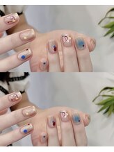 アオイ アイラッシュ 大久保店/マグネットとアート