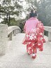 【早朝対応可】七五三ヘアセット＆着付け　60分　￥7700～