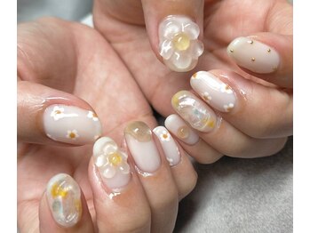ネイルサロン ユーア(Yu a)の写真/【柏駅徒歩1分】アートサンプル&パーツが豊富！持ち込みでやり放題コースも◎自分らしいお好きなアートを♪
