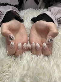 白グラデーション