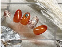 ネイルサロン アージュ(Nail Salon A jyu)/リゾートフラワーネイル