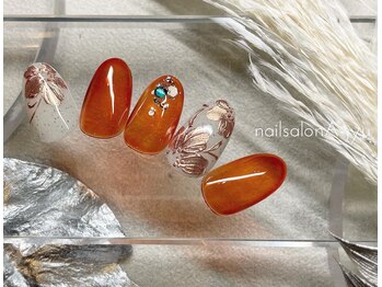 ネイルサロン アージュ(Nail Salon A jyu)/リゾートフラワーネイル