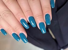 ビューティービースト フォー ネイルアンドアイラッシュ 松浜店(beauty:beast)/ブルーワンカラー☆