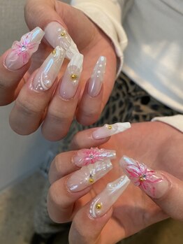 テティ(tetty)の写真/【エリアでも有数の豊富なパーツをご用意◎理想のカラーも色混ぜで再現します！】