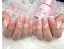 チークネイル/血色ネイル