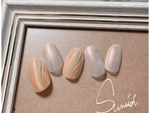 サンリッチ 恵比寿(Sunrich)/爪が薄い方必見/爪育ネイル