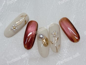 フォルトゥーナ 神田(Fortuna)/クリスマス定額ネイル　￥10,980