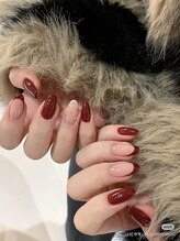 モアグラム 新宿東口店(More Glam)/クリスマスシンプルなデザイン