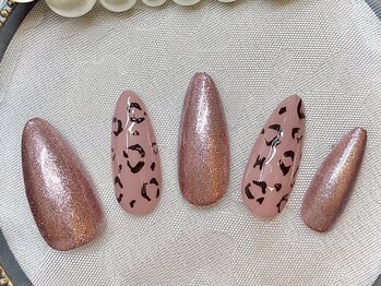ビューティー マイラ(beauty MyRA)/レオパードネイル