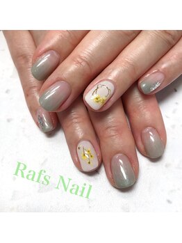 ドライフラワーネイル