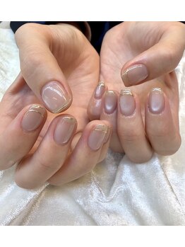 nail shop Aruna【アルナ】長崎/パラジェル/持ち込み/フィルイン/長さだし/マグネットネイル