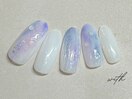 梅雨ニュアンスネイル