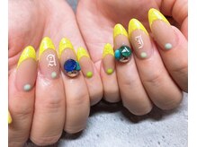 リッチネイル(Rich Nail)/ネオンカラーフレンチ
