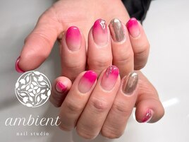 ピンクグラデーション