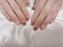 モグネイル(Mogunail)/9月定額B レオパードネイル