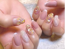 ネイルマジック 仙台一番町店(NAIL MAJIC)/オーロラドロップネイル☆