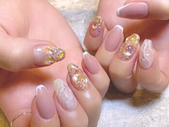 ネイルマジック 仙台一番町店(NAIL MAJIC)/オーロラドロップネイル☆