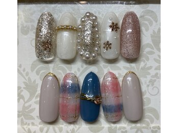 ティーエヌ 本厚木店/冬ネイル☆7000円【7700円税込】