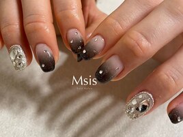 埋め尽くし×グラデーション