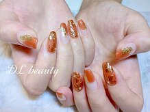 ディーエル ビューティー 武蔵小杉店(DL BEAUTY)/手描きフラワー×秋カラー☆