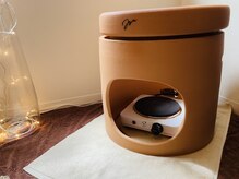ビューティートリートメントサロン カラ ラヴァン(Kala Lavan)の雰囲気（安心、安全国産黄土に麻炭他17種原料＆麻マントを着用至福の一時）