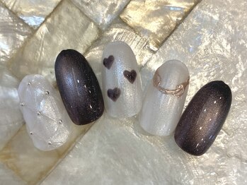 スリール(sourire by PRESS NAIL&EYELASH)/定額ハンド¥7,900(120分)