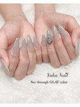 ユカネイル(Yuka Nail)/ちゅるんグレージュネイル♪